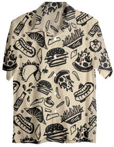 Camisa hombre Comida Rápida Blanco Crudo (Chalis)